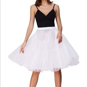 Retro Dress Petticoat 25” length size small